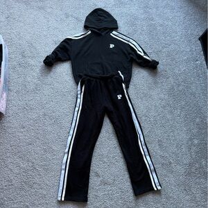 PINK black matching set